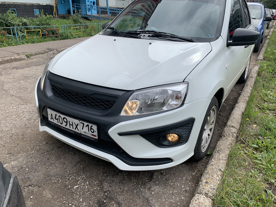 Подключение птф и замена фары — Lada Гранта, 1,6 л, 2017 года ...