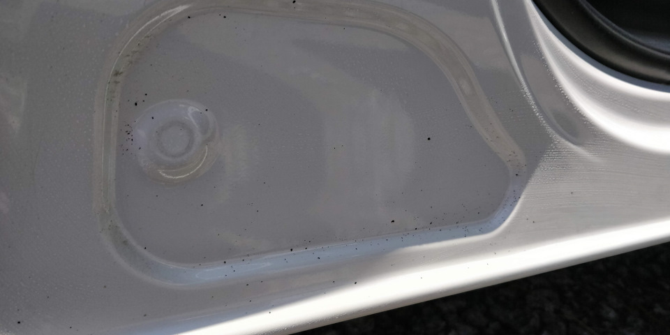 Удаление битума с кузова — Toyota Voxy (2G), 2 л, 2013 года | мойка ...