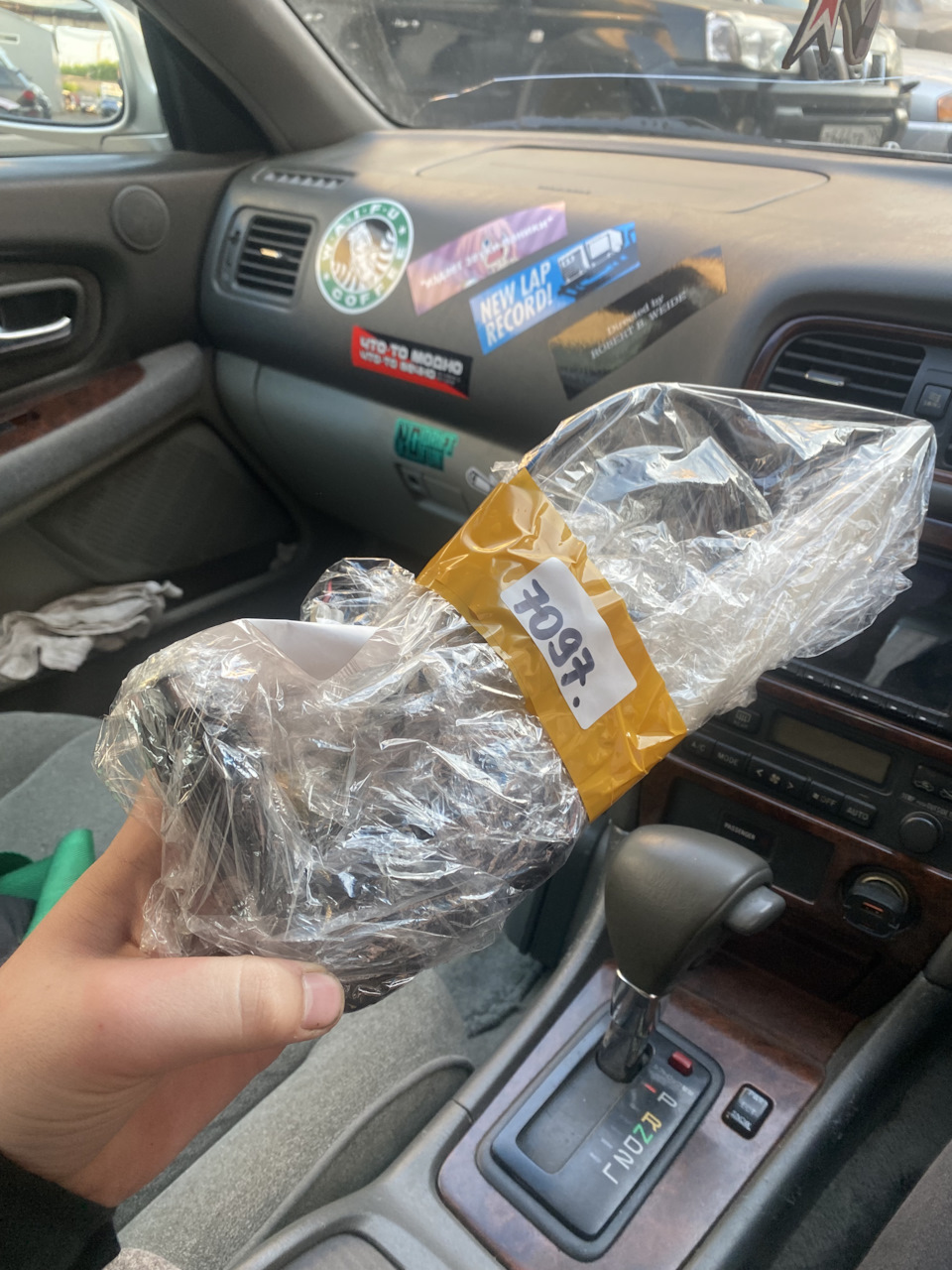 Поиск проводки и реле габаритной антенны — Toyota Mark II (100), 2 л ...