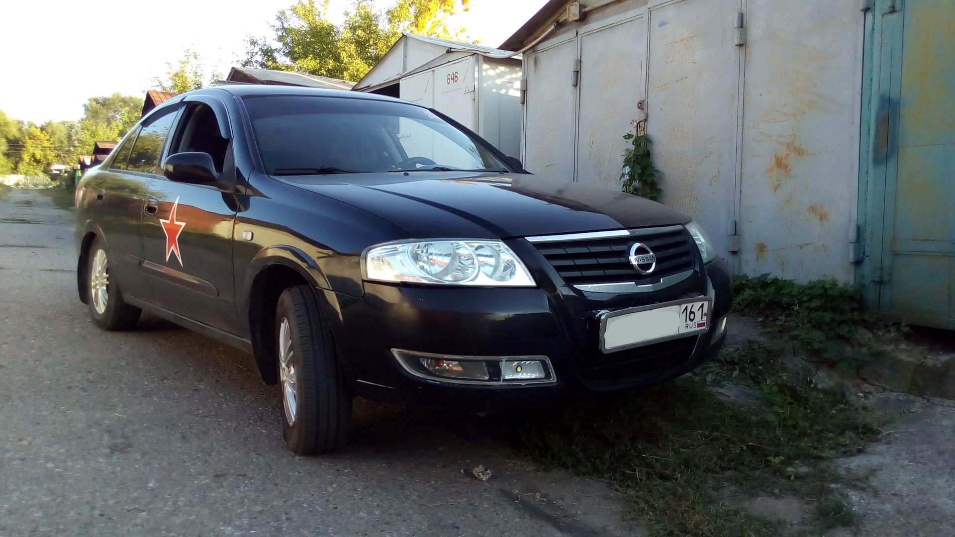 Nissan Almera Classic (B10) 1.6 бензиновый 2006 | черный воронок на DRIVE2