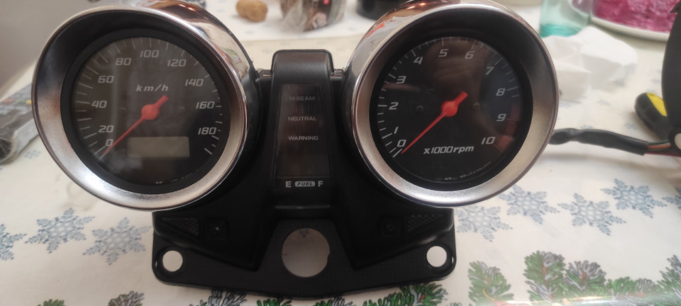 Переделка приборной панели мотоцикла СВ1300 из 180 в 300км.ч — Jaguar X ...