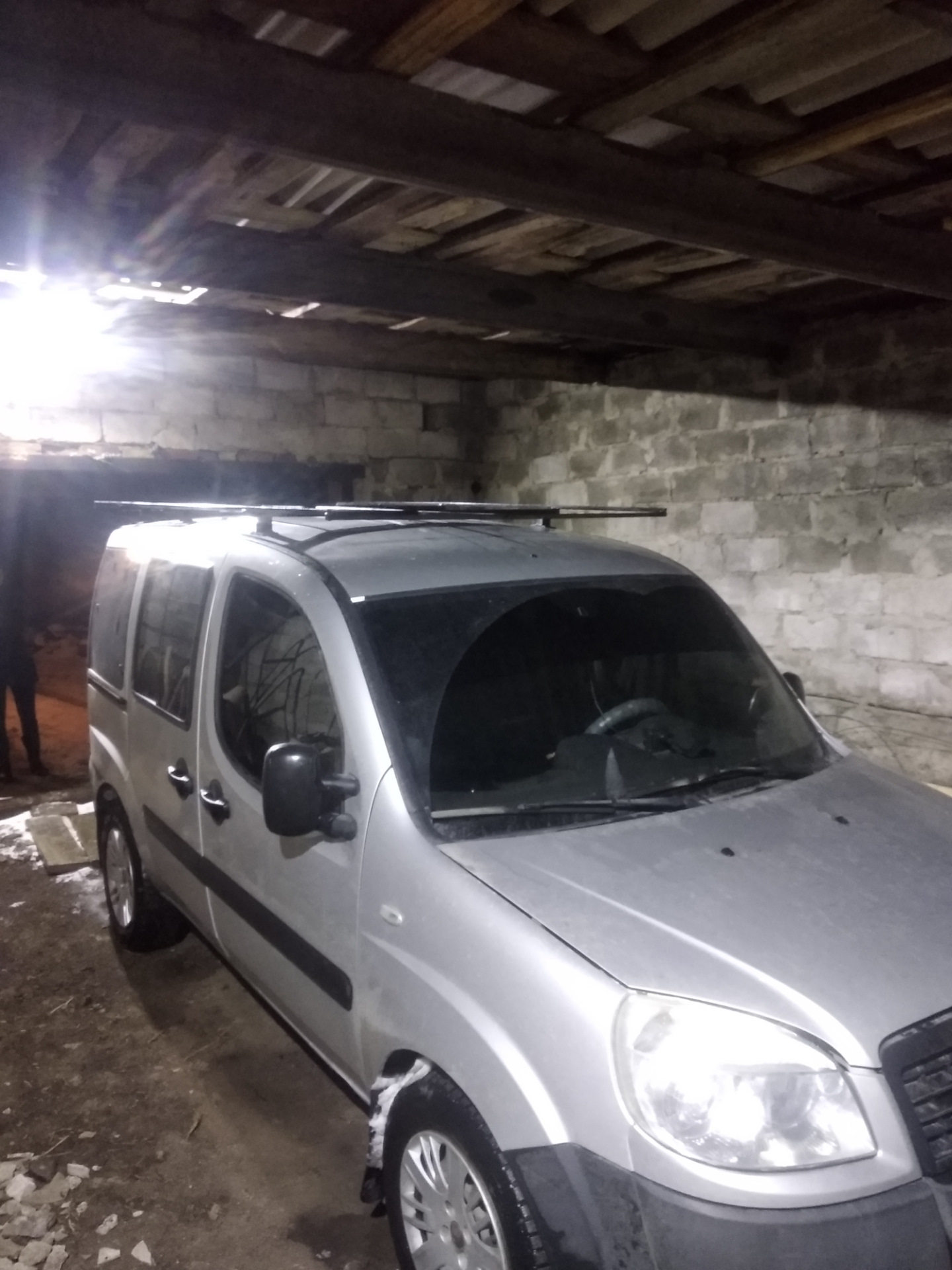 Багажник на крышу добло — FIAT Doblo (1G), 1,4 л, 2008 года ...