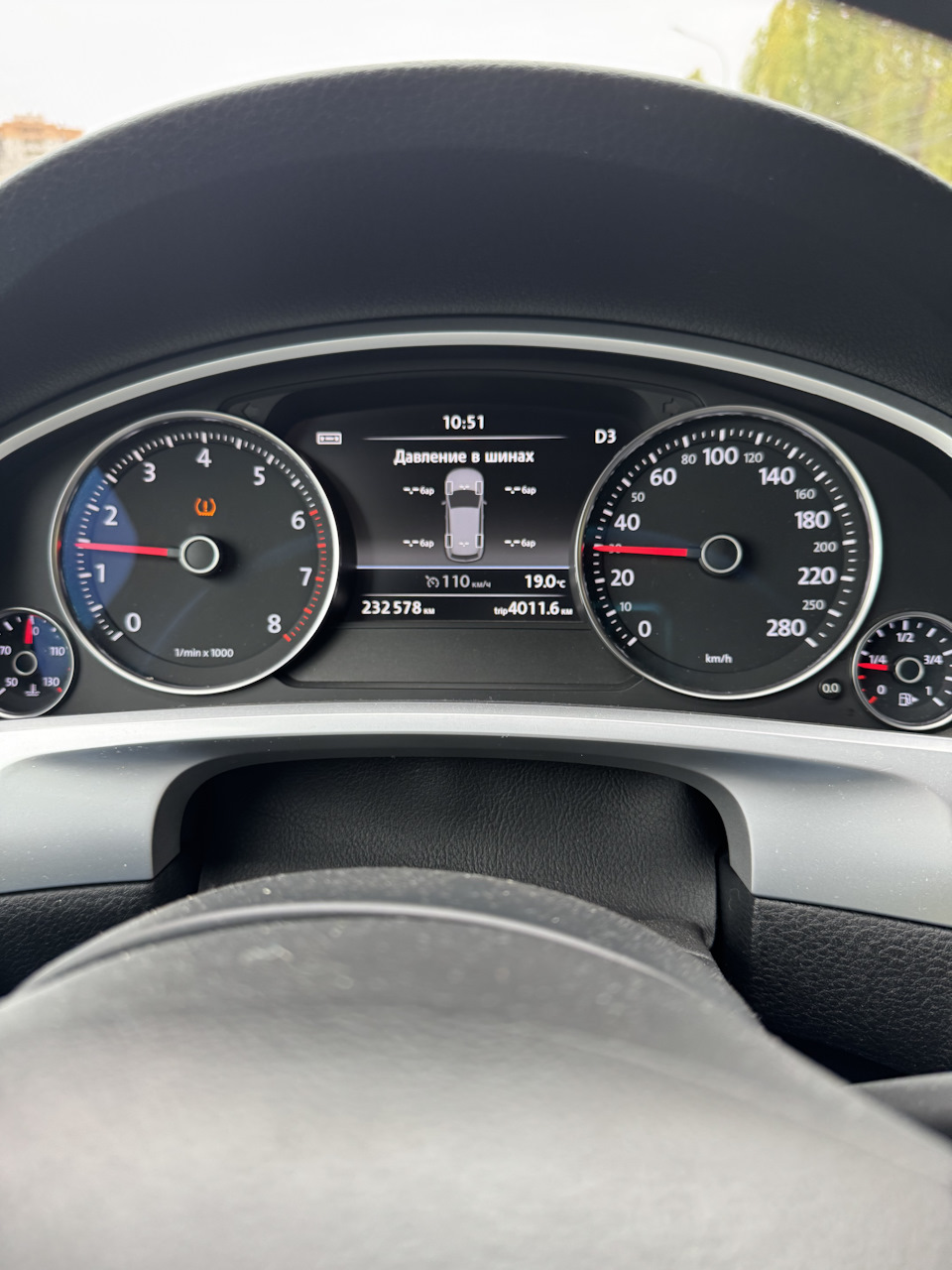 Давление в шинах продолжение — Volkswagen Touareg (2G), 3,6 л, 2013 ...