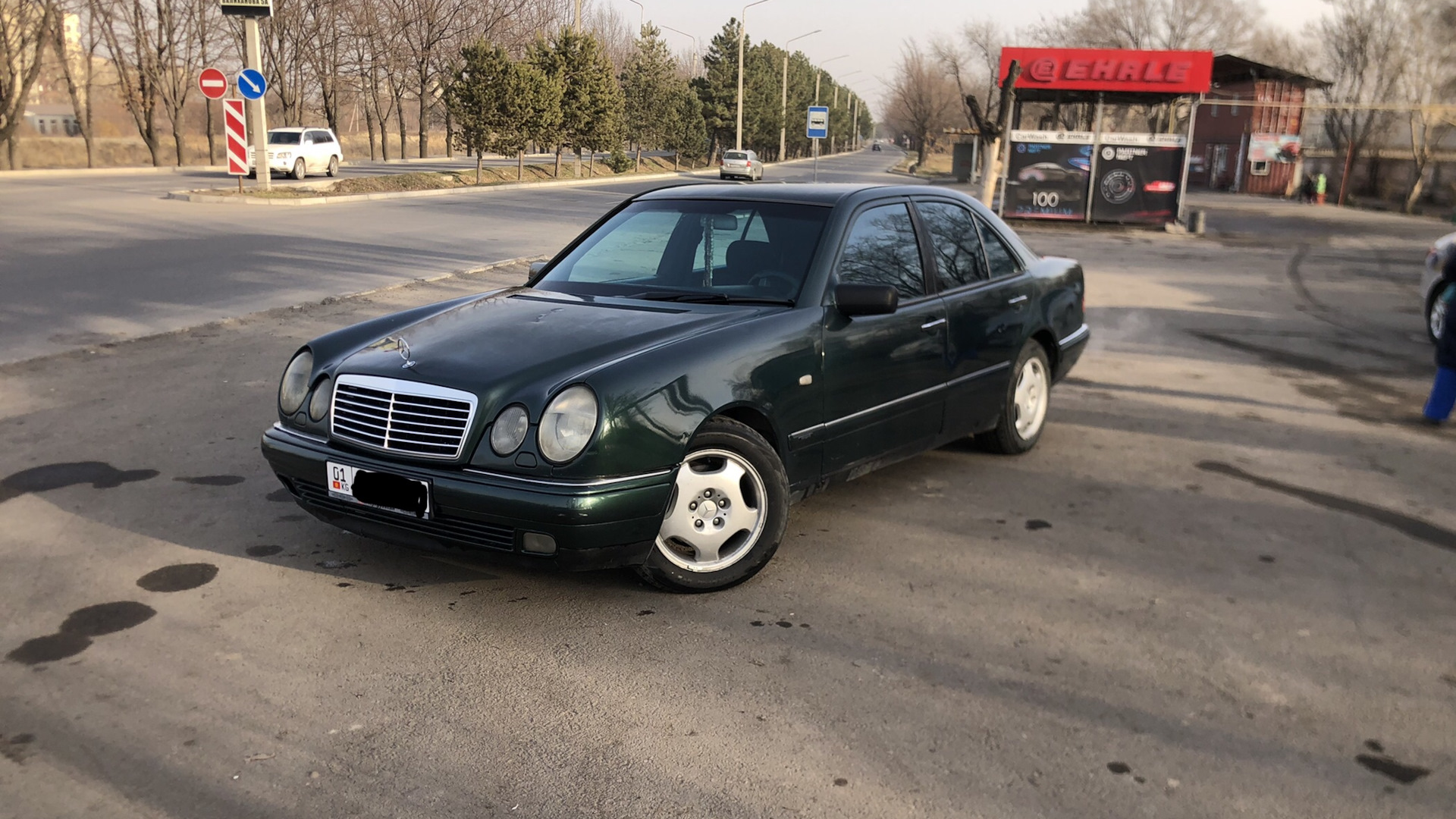 Mercedes-Benz E-class (W210) 3.2 бензиновый 1996 | Зелёный Крокодил 🐊 на  DRIVE2