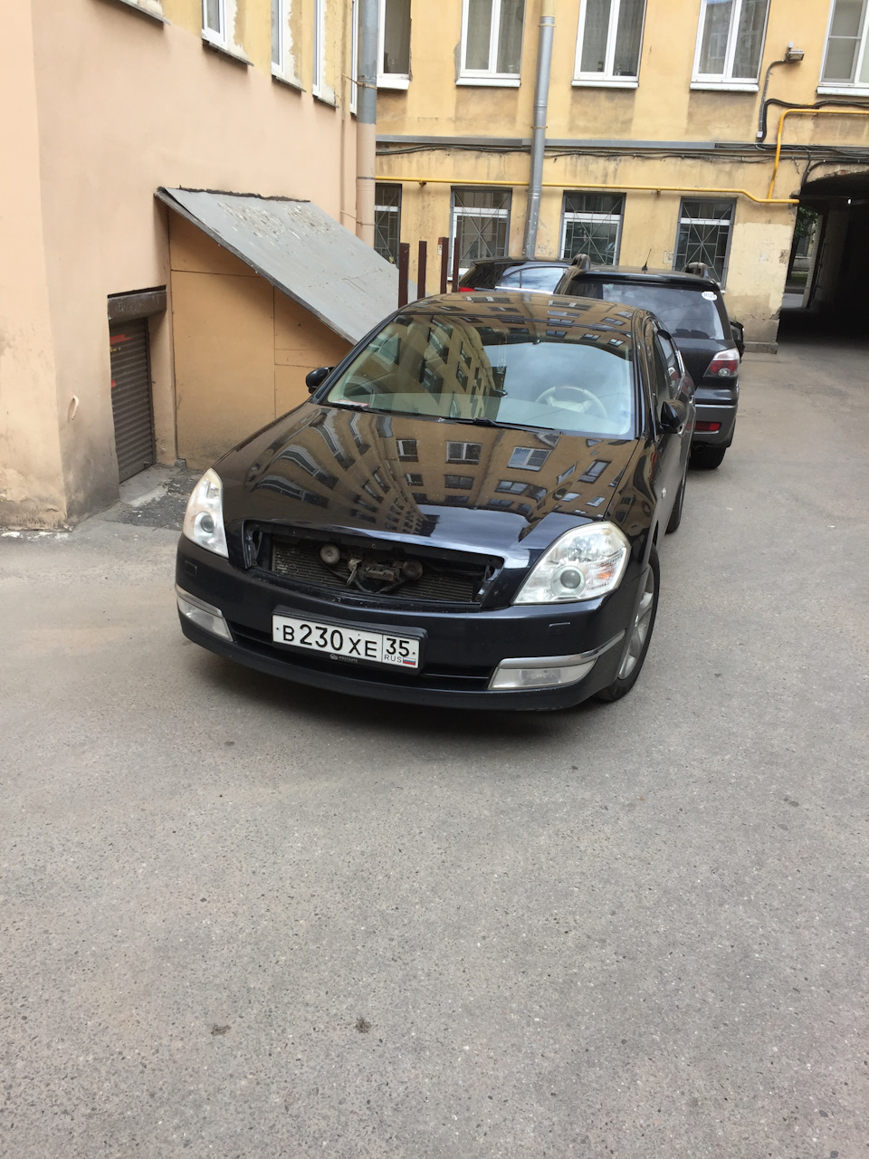 Решетка радиатора — Nissan Teana (J31), 3,5 л, 2007 года | кузовной ремонт  | DRIVE2