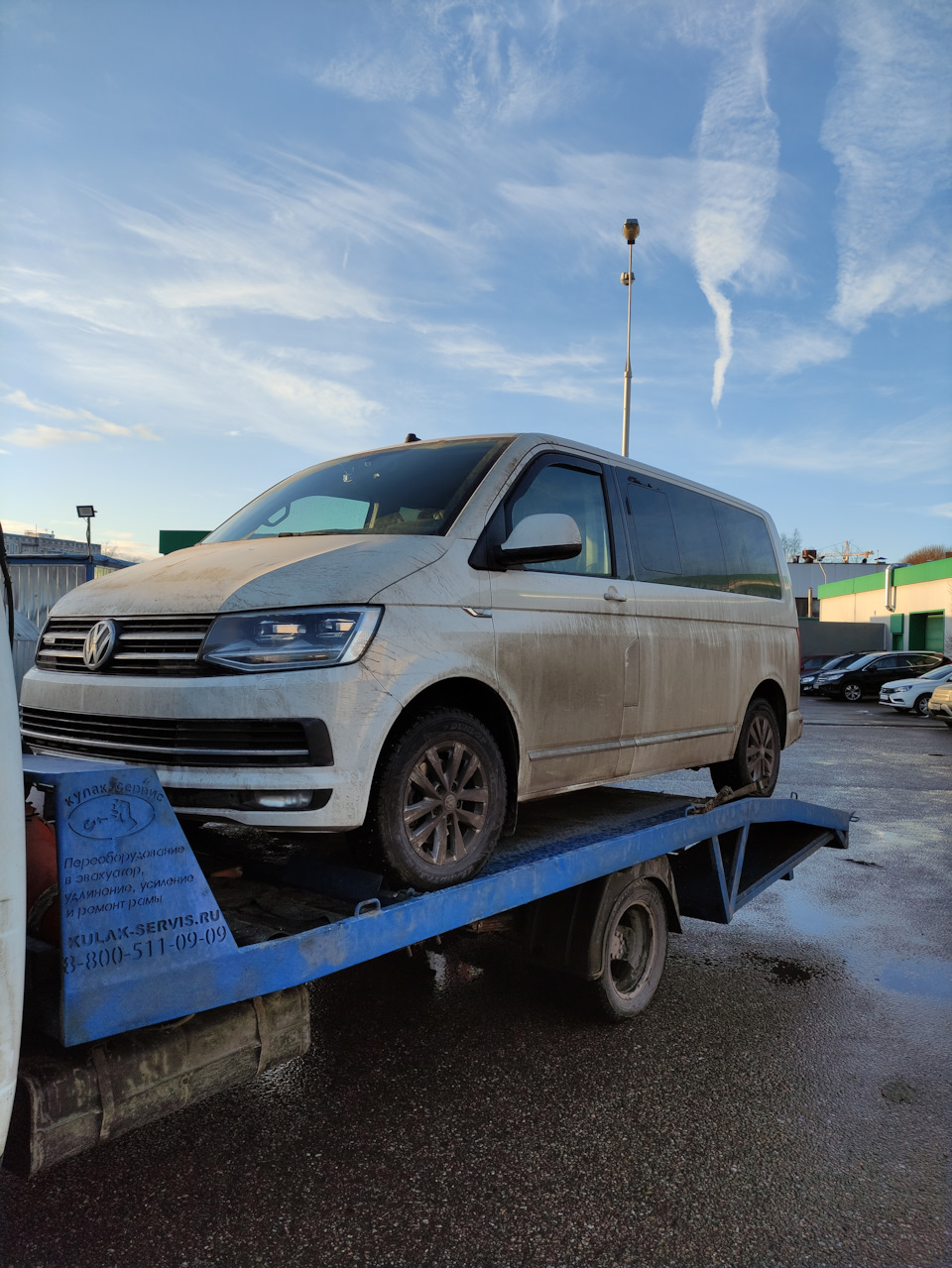 Когда полный привод не в радость. — Volkswagen Caravelle (T6), 2 л, 2017  года | визит на сервис | DRIVE2