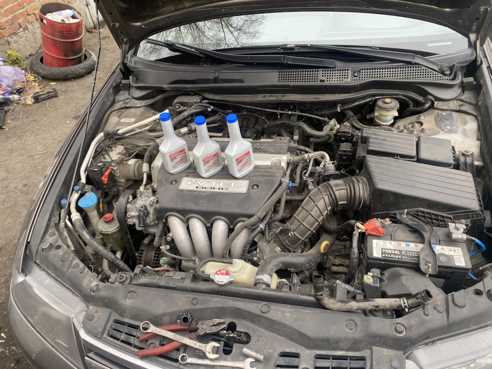Замена ГУРа — Honda Accord (7G), 2 л, 2007 года | запчасти | DRIVE2