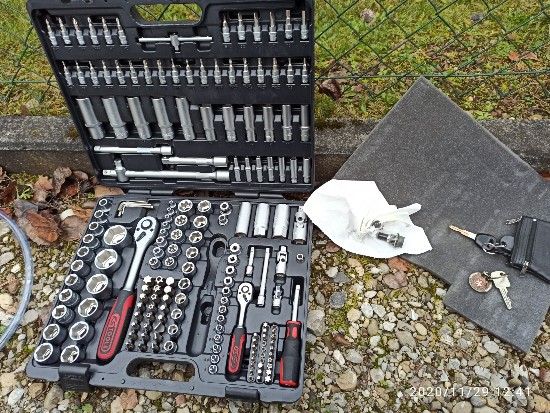 Замена масла в вариаторе. — Honda Jazz (1G), 1,4 л, 2007 года ...