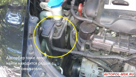 Купить Клапан Абсорбер Гольф 5 1.6 Бсе