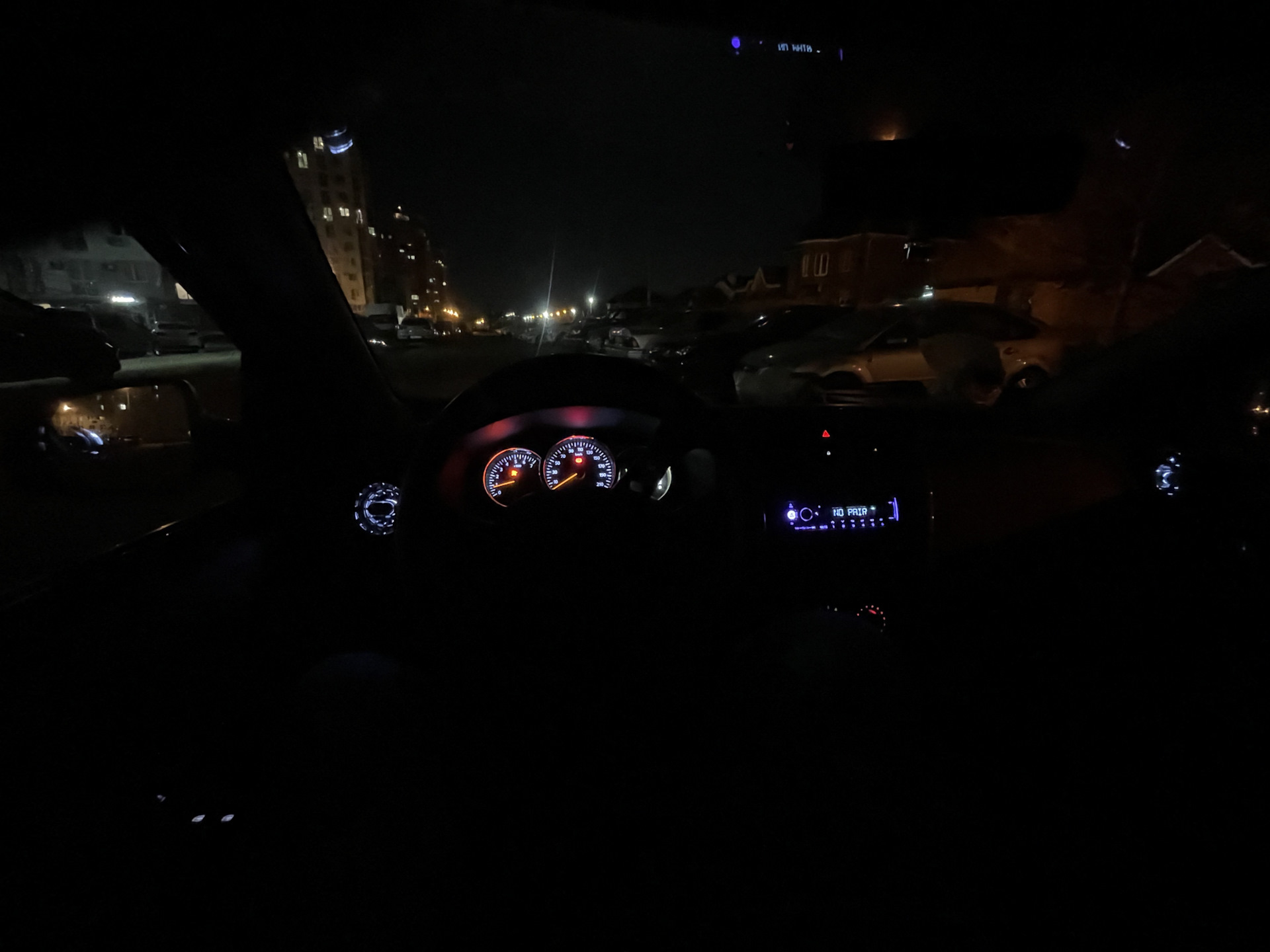 AMG дефлекторы с подсветкой на Logan 2 — Renault Logan (2G), 1,6 л ...