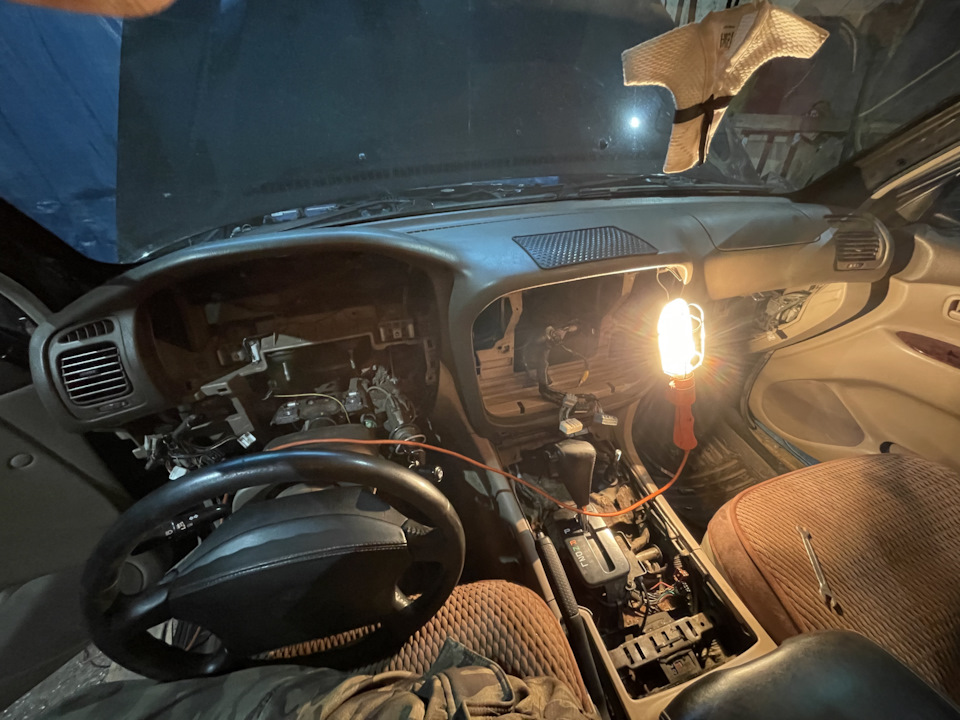 Замена печного радиатора (основного) — Toyota Land Cruiser 100, 4,2 л ...