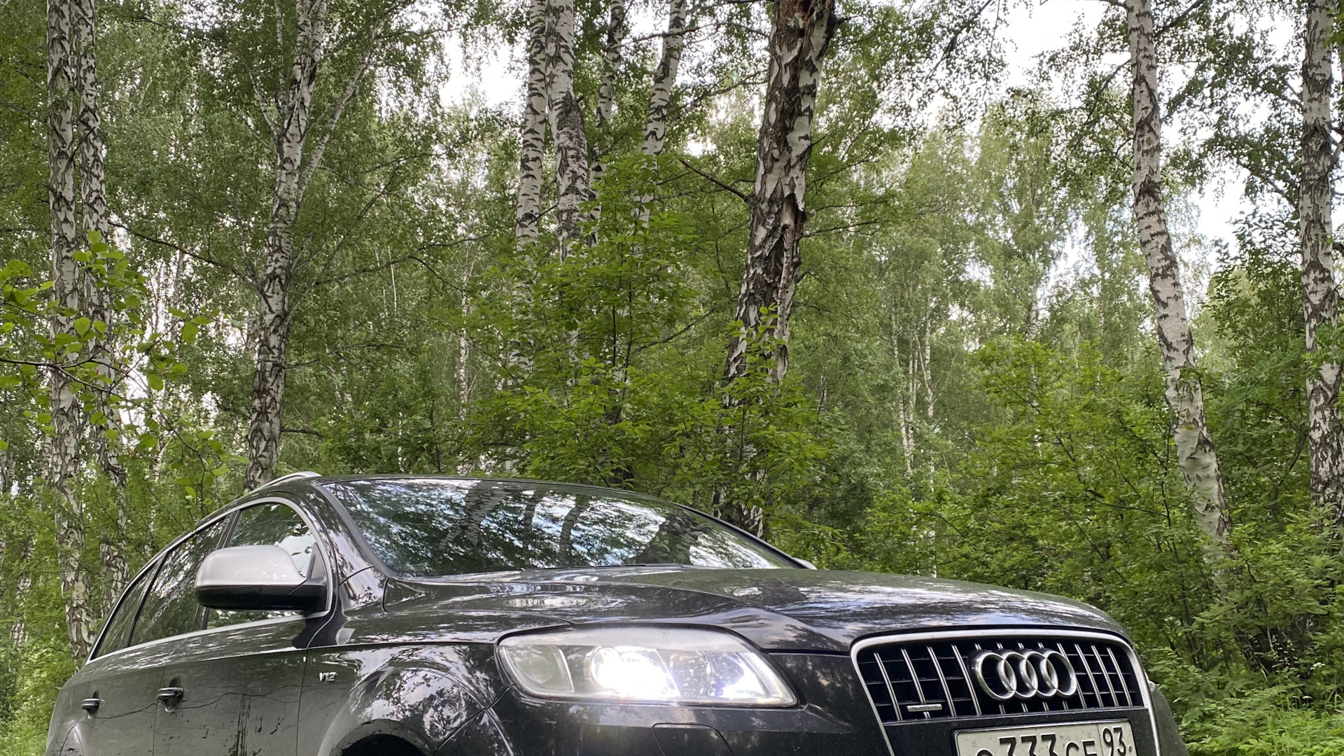 Audi Q7 (1G) 5.9 дизельный 2010 | V12 BLACK EDITION😎 на DRIVE2