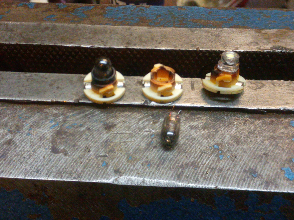 Светодиоды вместо ламп подсветки отопителя — DRIVE2