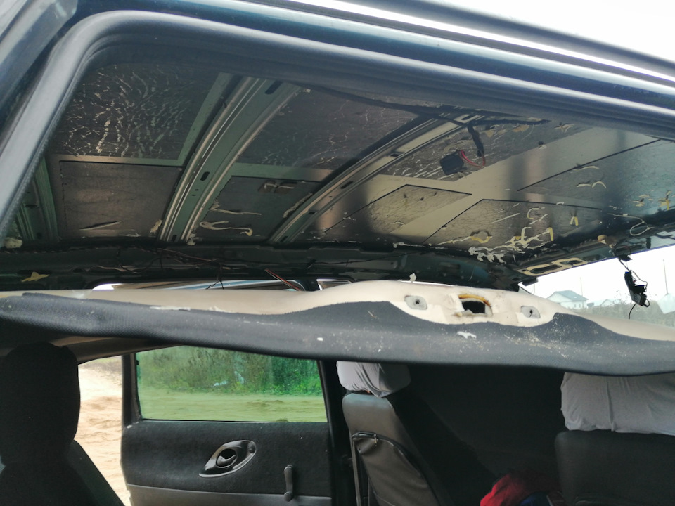 Как снять потолок форд галакси Переклейка потолка - Ford Galaxy (Mk I), 2,3 л, 1995 года своими руками DRIVE2