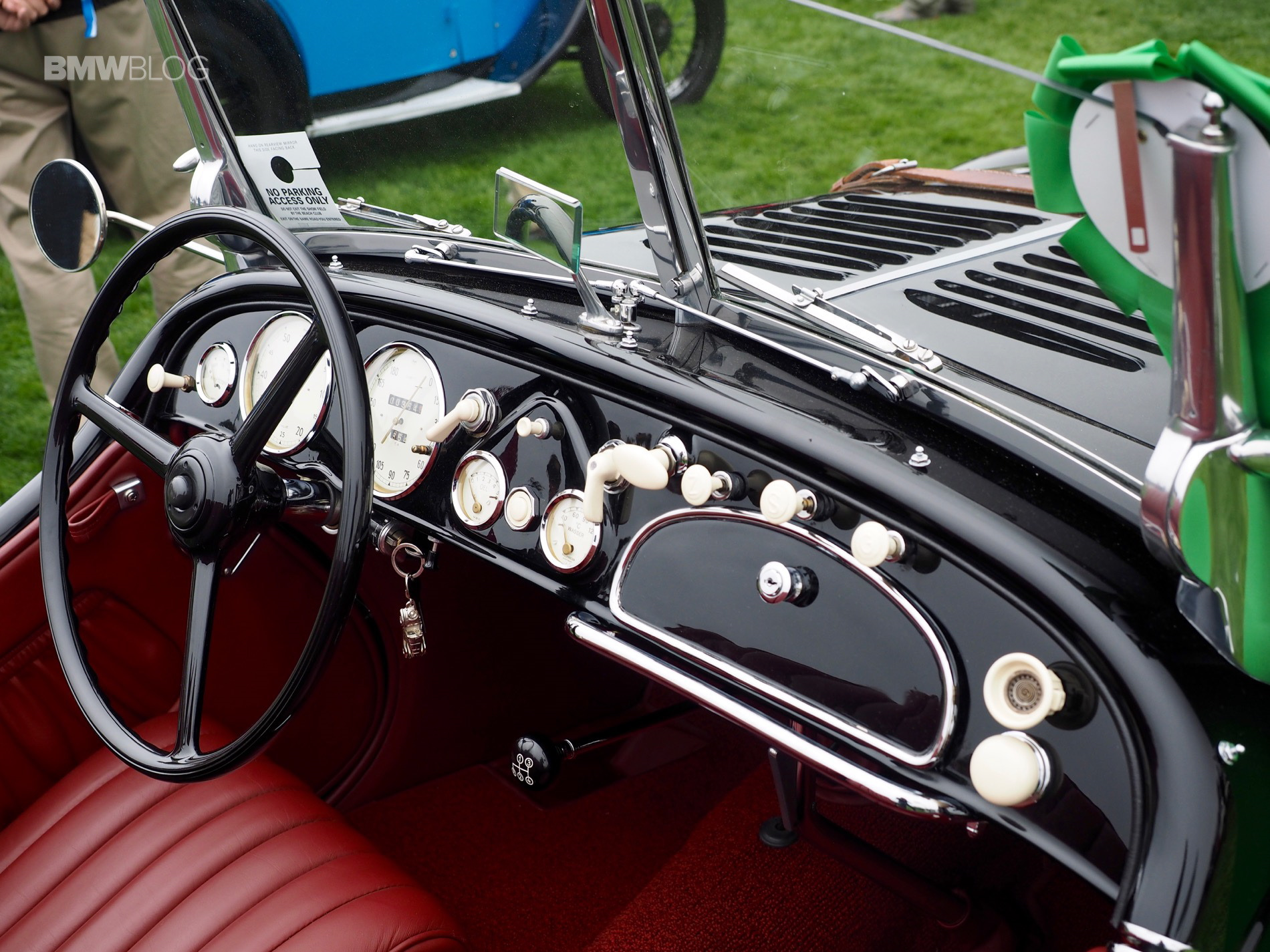 BMW 328 hommage Cockpit