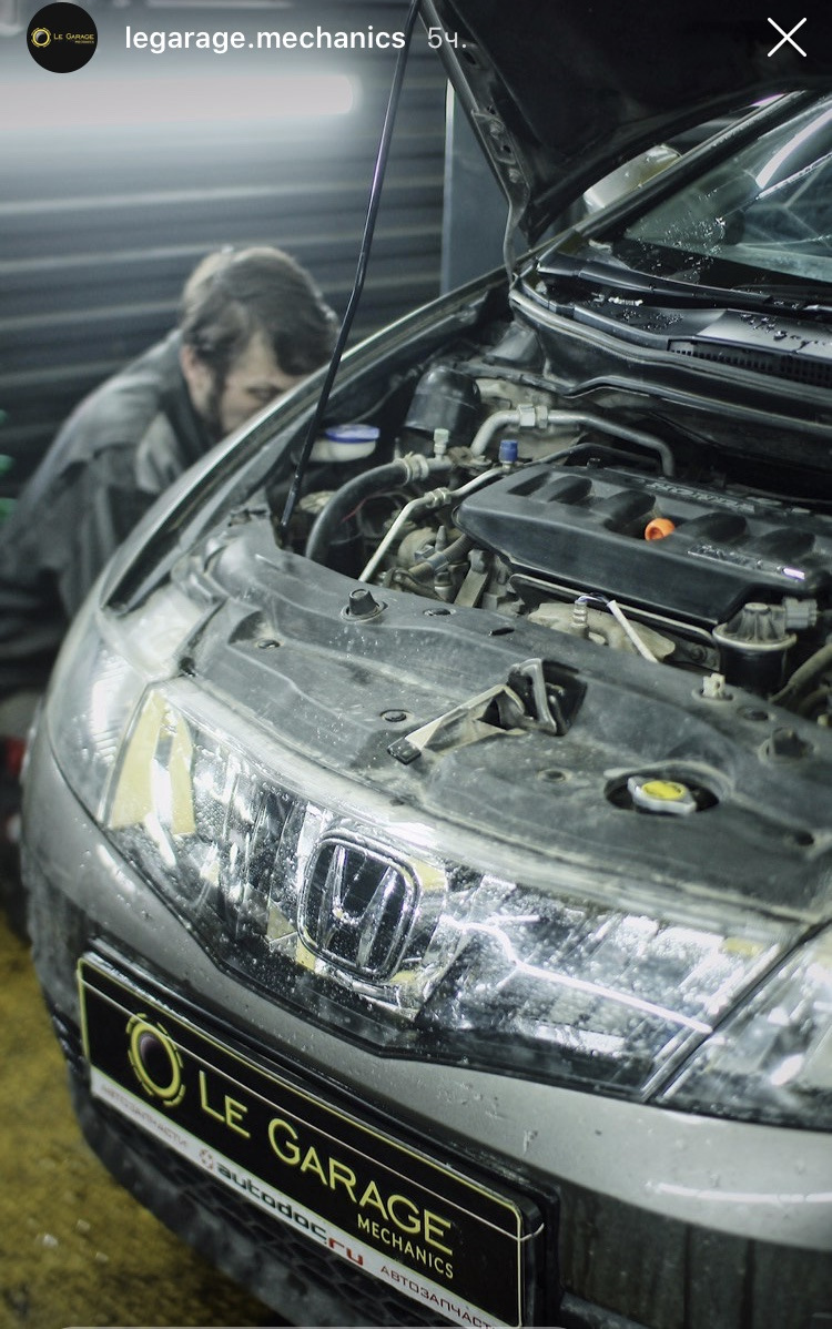 Регулировка клапанов — Honda Civic 5D (8G), 1,8 л, 2007 года | визит на ...