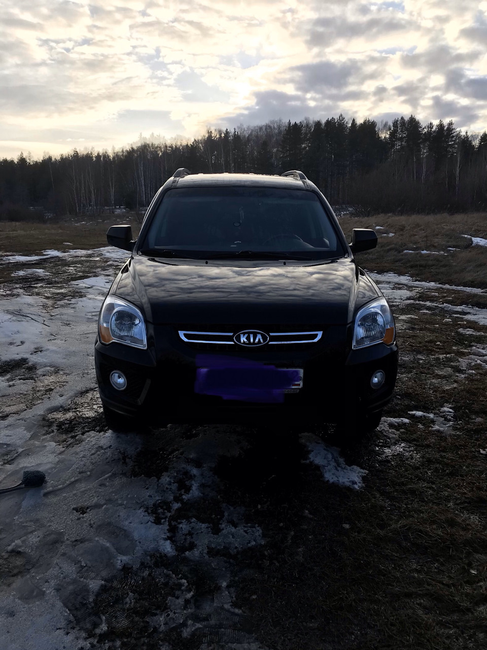 Как будто конец апреля) — KIA Sportage (2G)