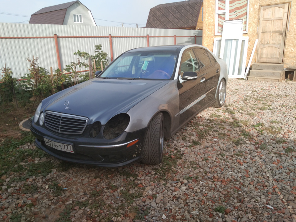 Моя Элизабет 🤩готовится к покраске — Mercedes-Benz E-class (W211), 2,2 ...