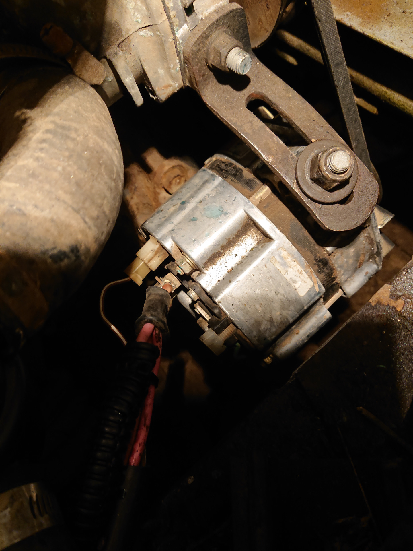 Электропроводка ВАЗ 2107 (карбюратор) на ЛУАЗ — ЛуАЗ 969, 1,3 л, 1990 ...