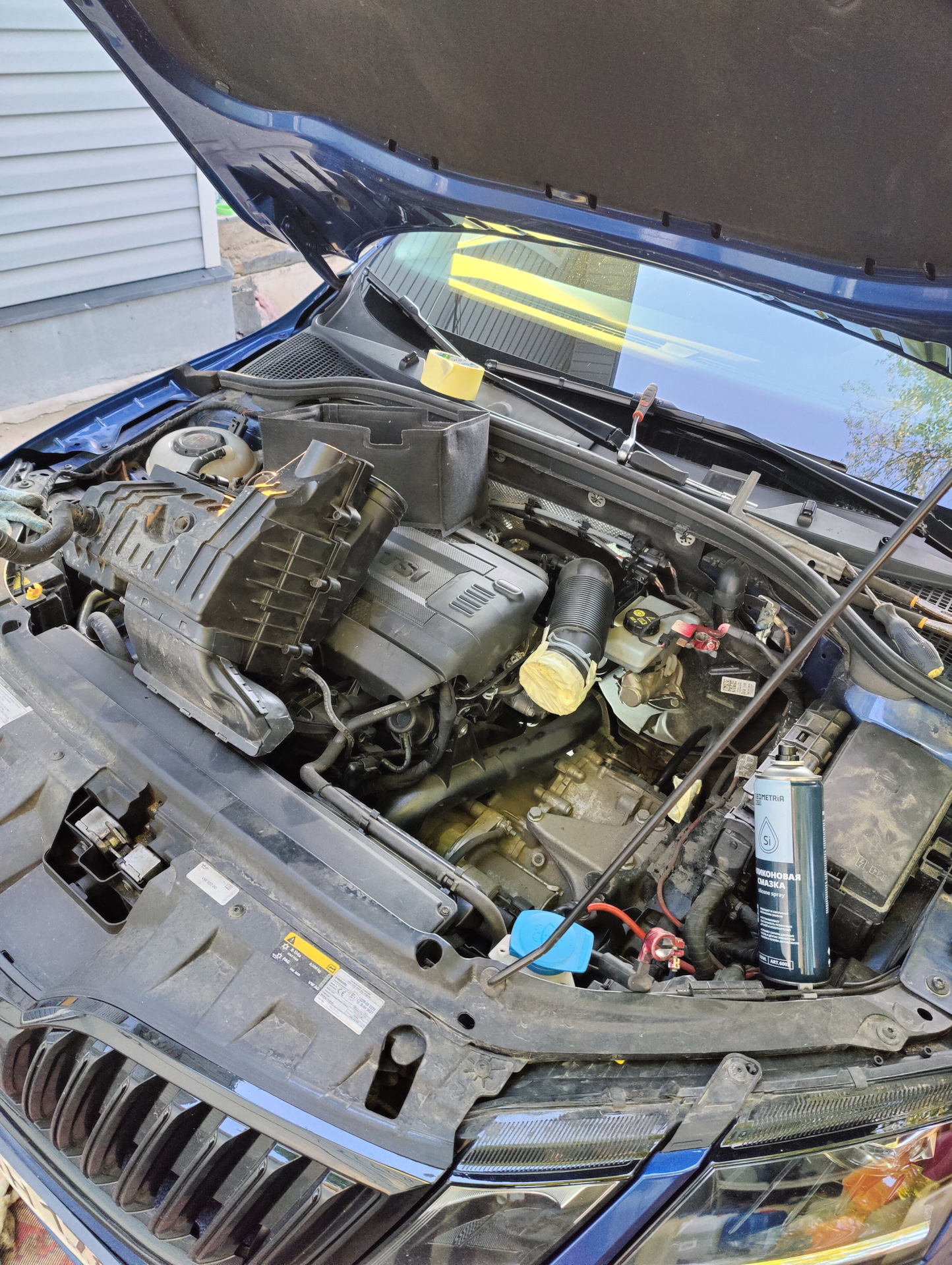 #7. Замена масла DSG DQ200 — Skoda Octavia A7 Mk3, 1,8 л, 2019 года ...