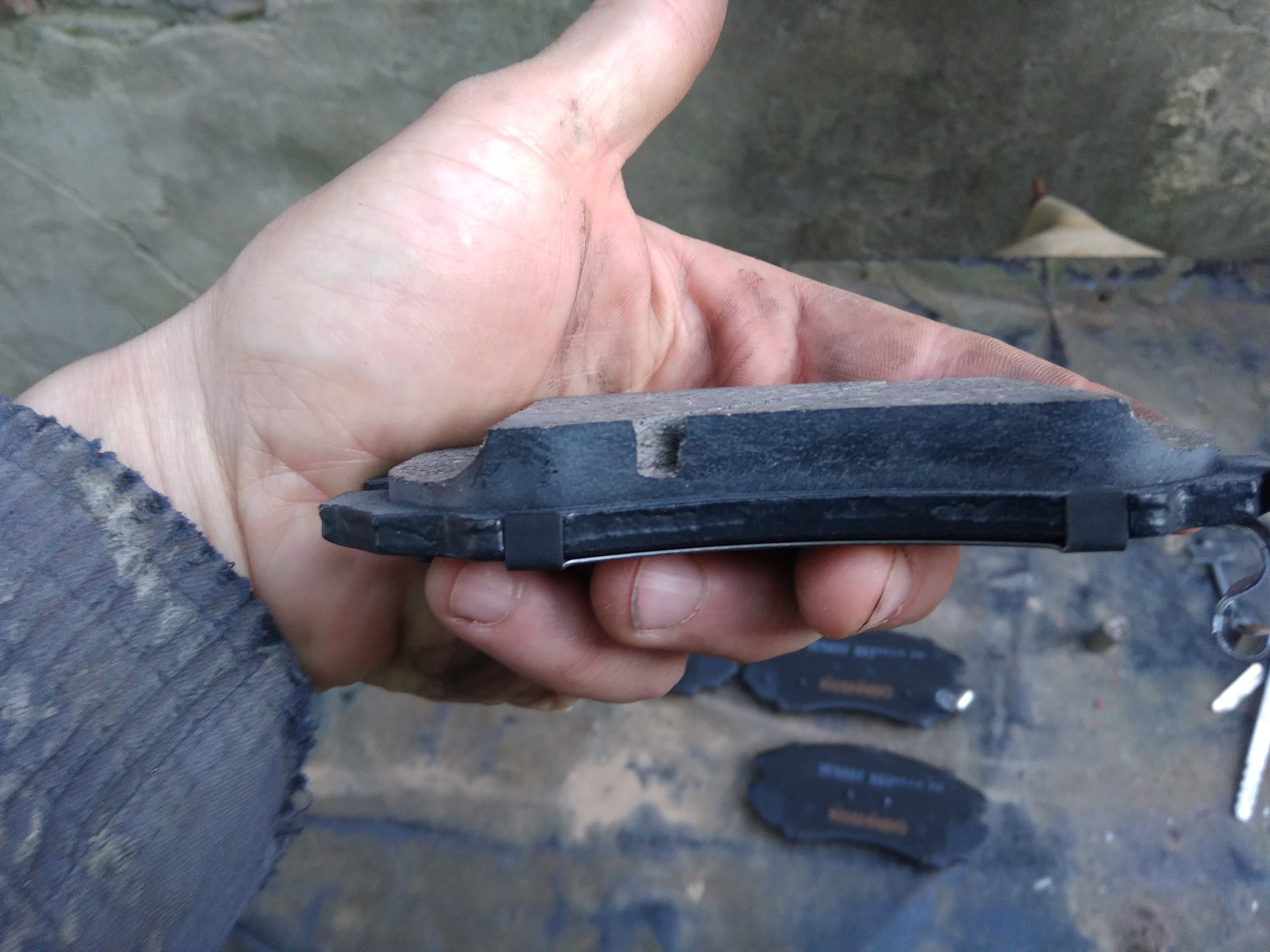 Отзыв о тормозных колодках TSN 21180 — Hyundai Elantra (3G), 1,6 л ...