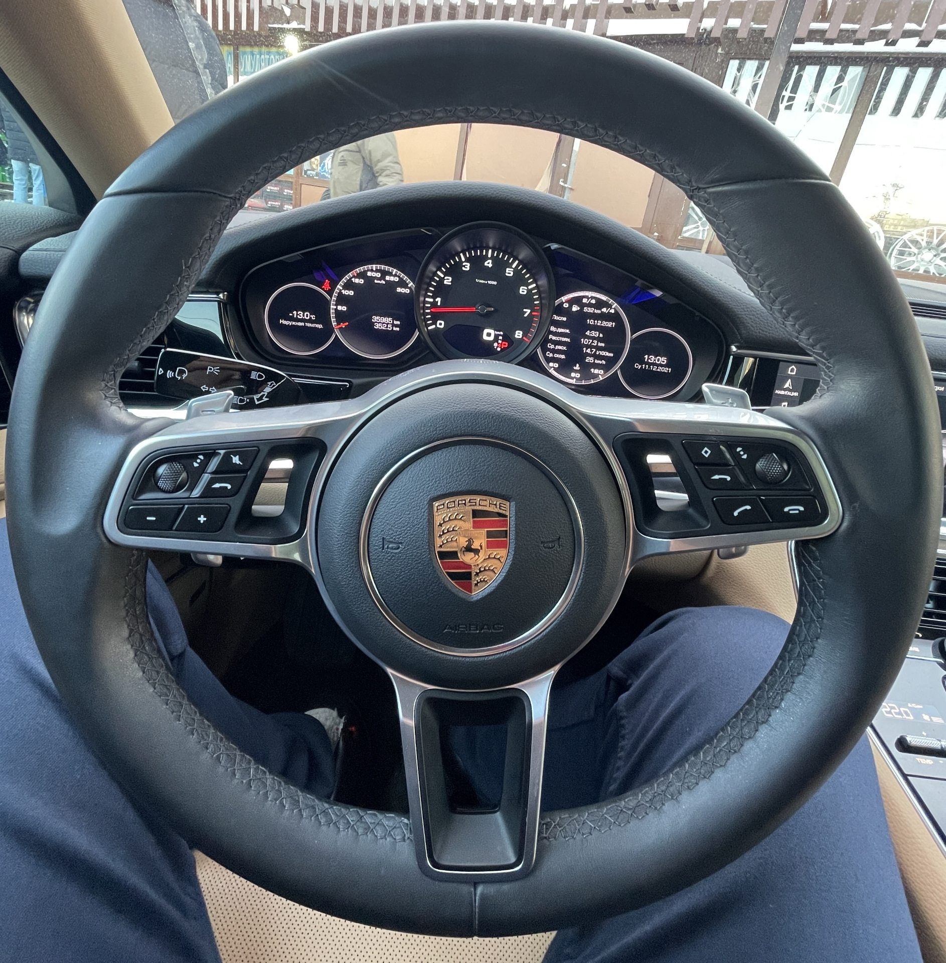 Porsche Panamera 2021 Steering Wheel