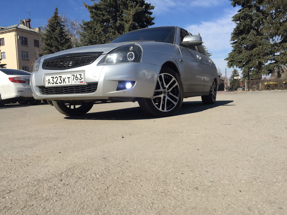 Новые колёса r16 — Lada Приора хэтчбек, 1,6 л, 2008 года | колёсные ...