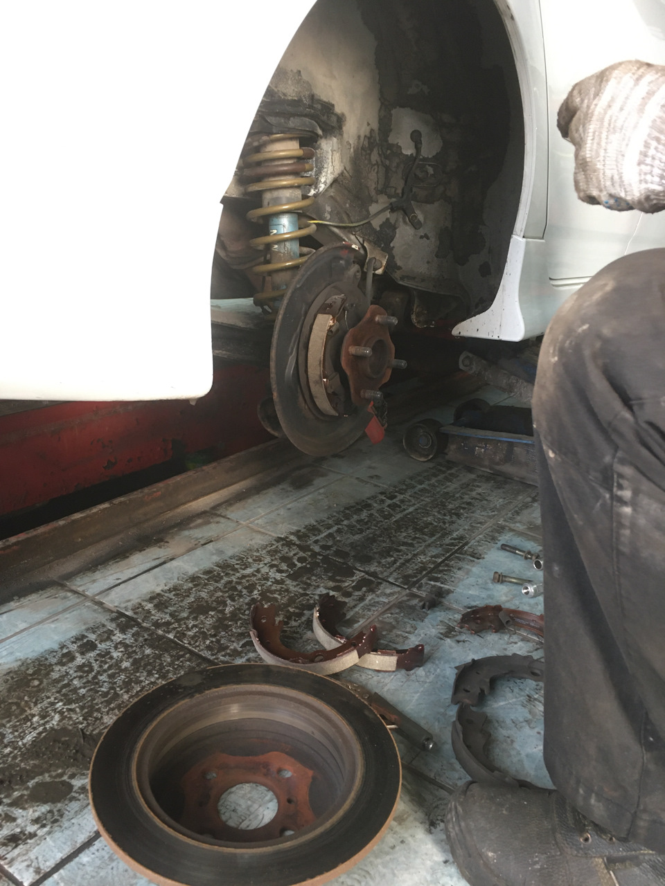 Фото в бортжурнале Toyota Corolla Fielder (E120)