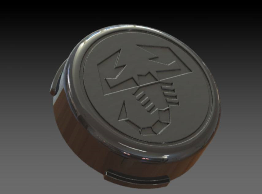 12. Кнопка клаксона Abarth — FIAT 500, 1,4 л, 2010 года | своими руками ...