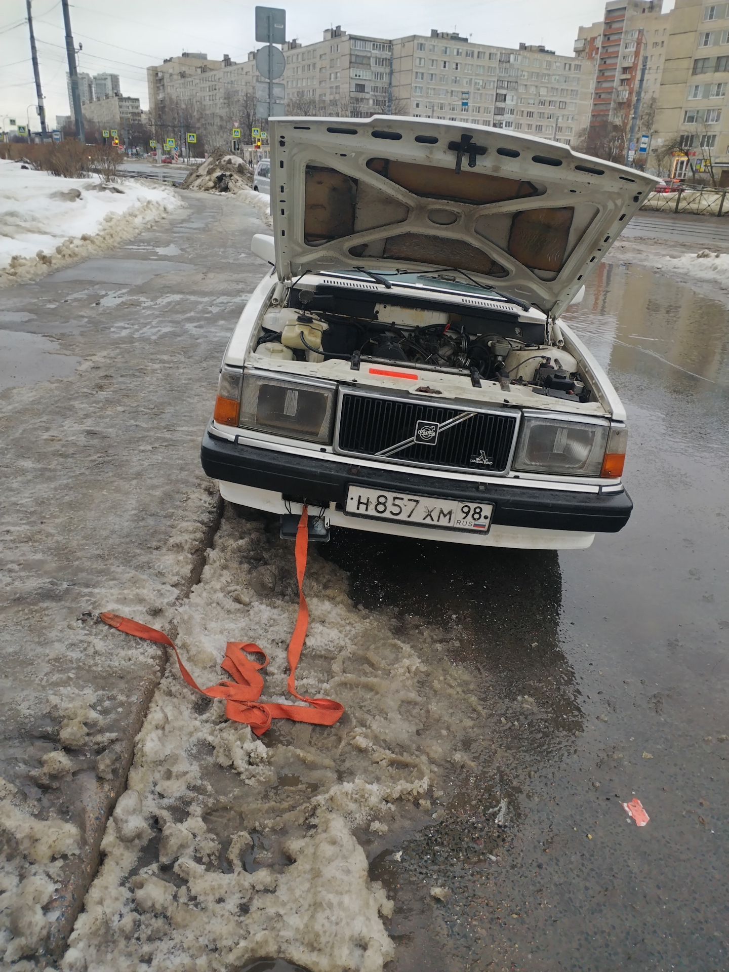 Вольва не захочет, Олег не вскочит — Volvo 240, 2,3 л, 1989 года | плановое  ТО | DRIVE2