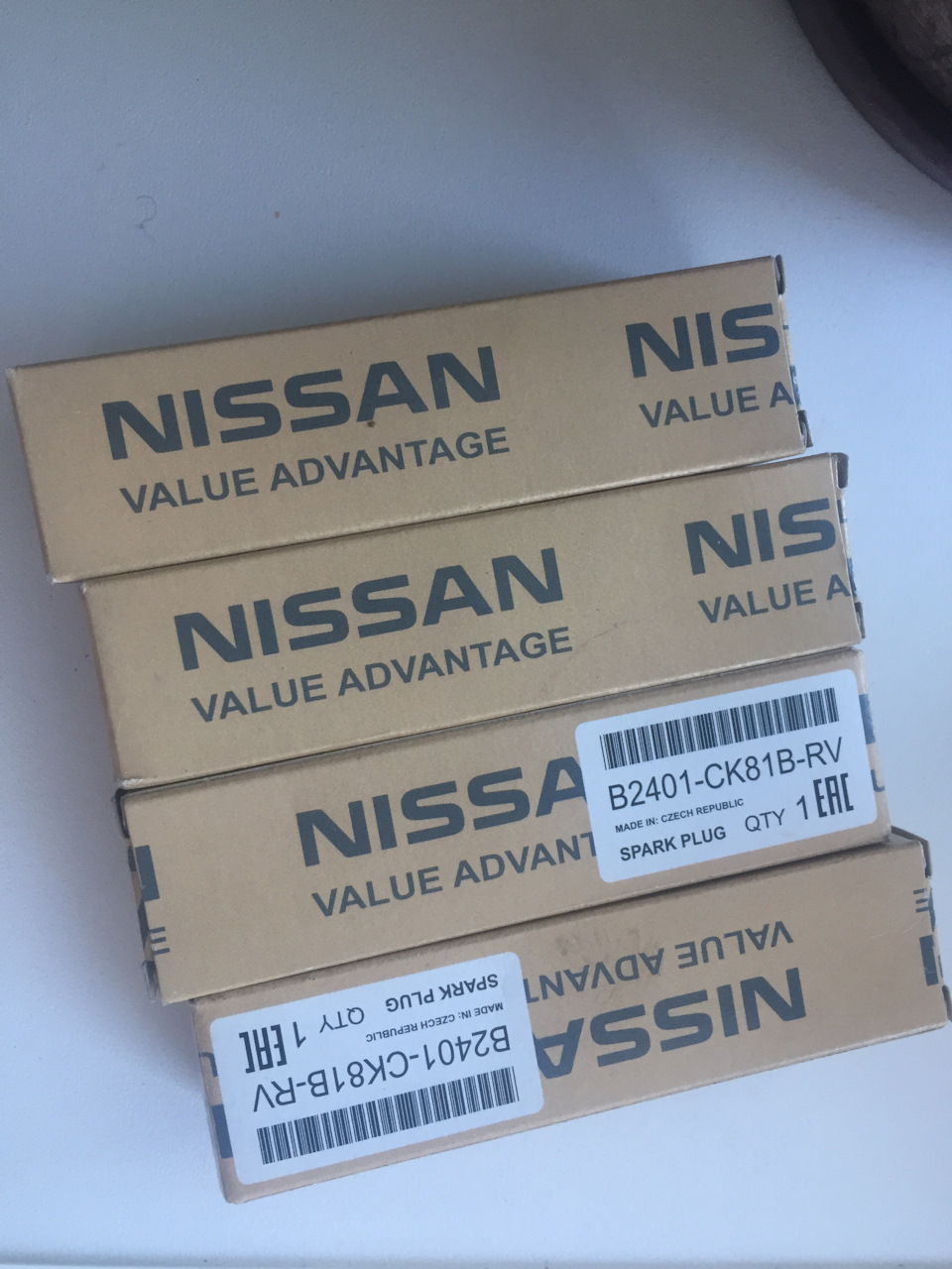 ТО 220 000 км Замена свечей — Nissan Tiida (1G), 1,6 л, 2008 года ...