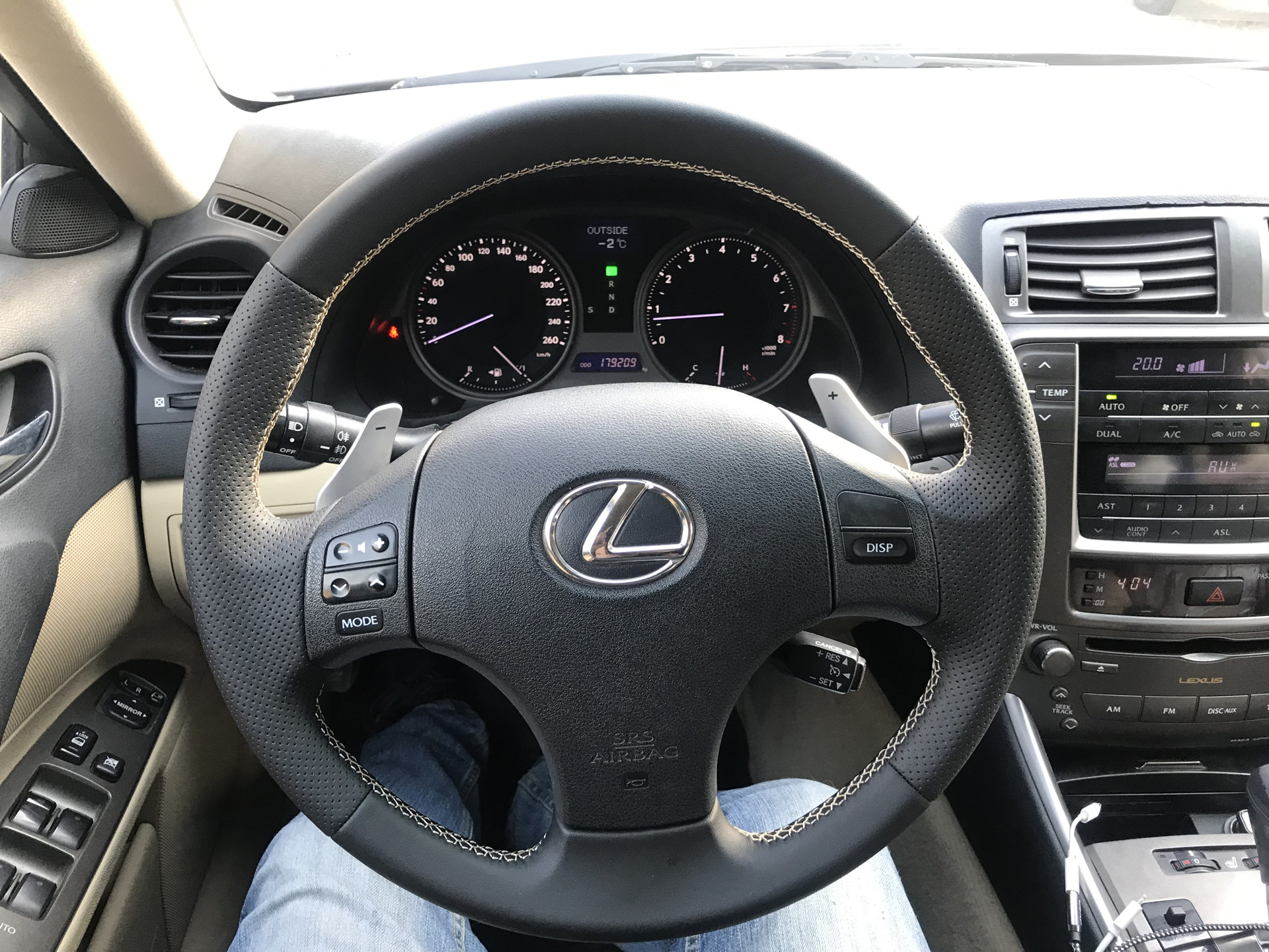 Перетяжка руля lexus is