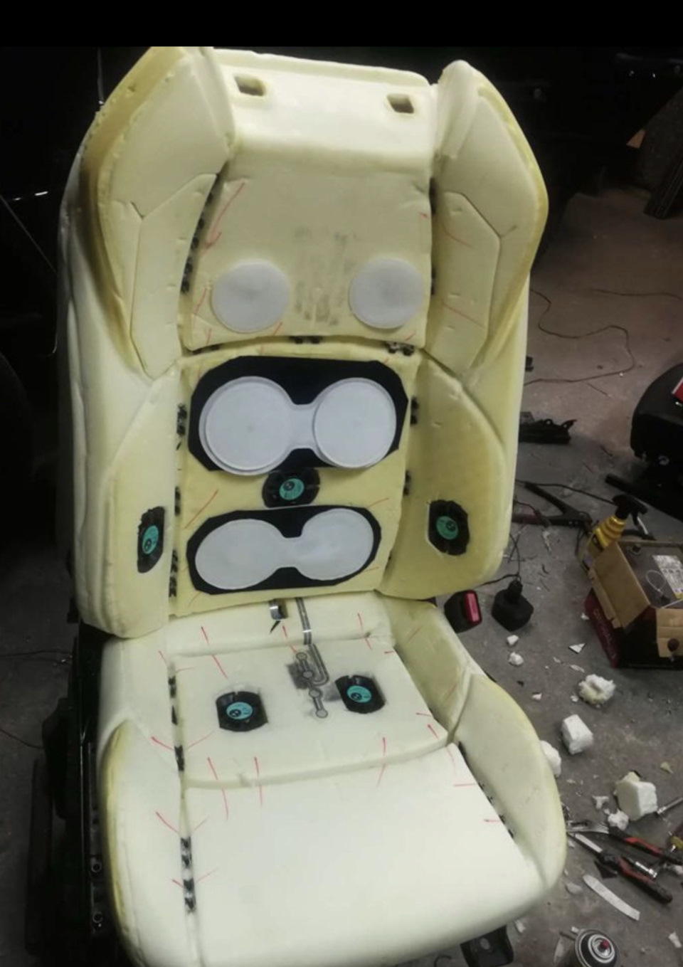 Вентиляция сидений. Кто делал? — BMW 3 series Coupe (E92), 3 л., 2007 ...