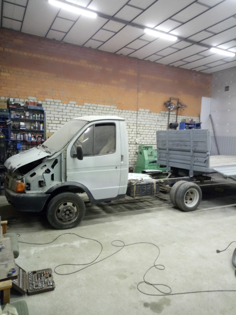 Покраска рамы на Газельке — ГАЗ Газель, 2,4 л, 2000 года | своими ...