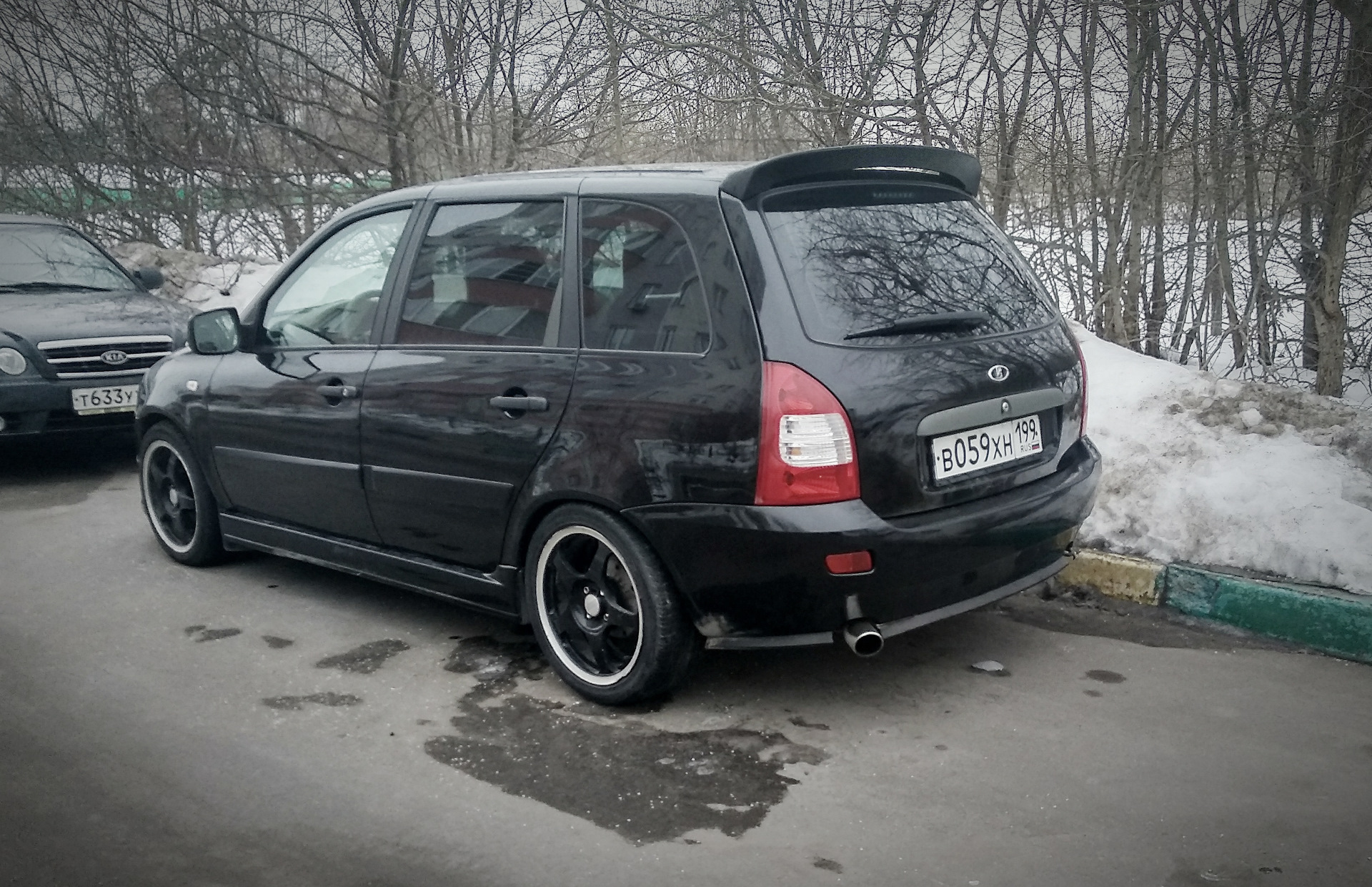 Салон. Стоит ли красить в черный? — Lada Калина универсал, 1,4 л, 2009 ...