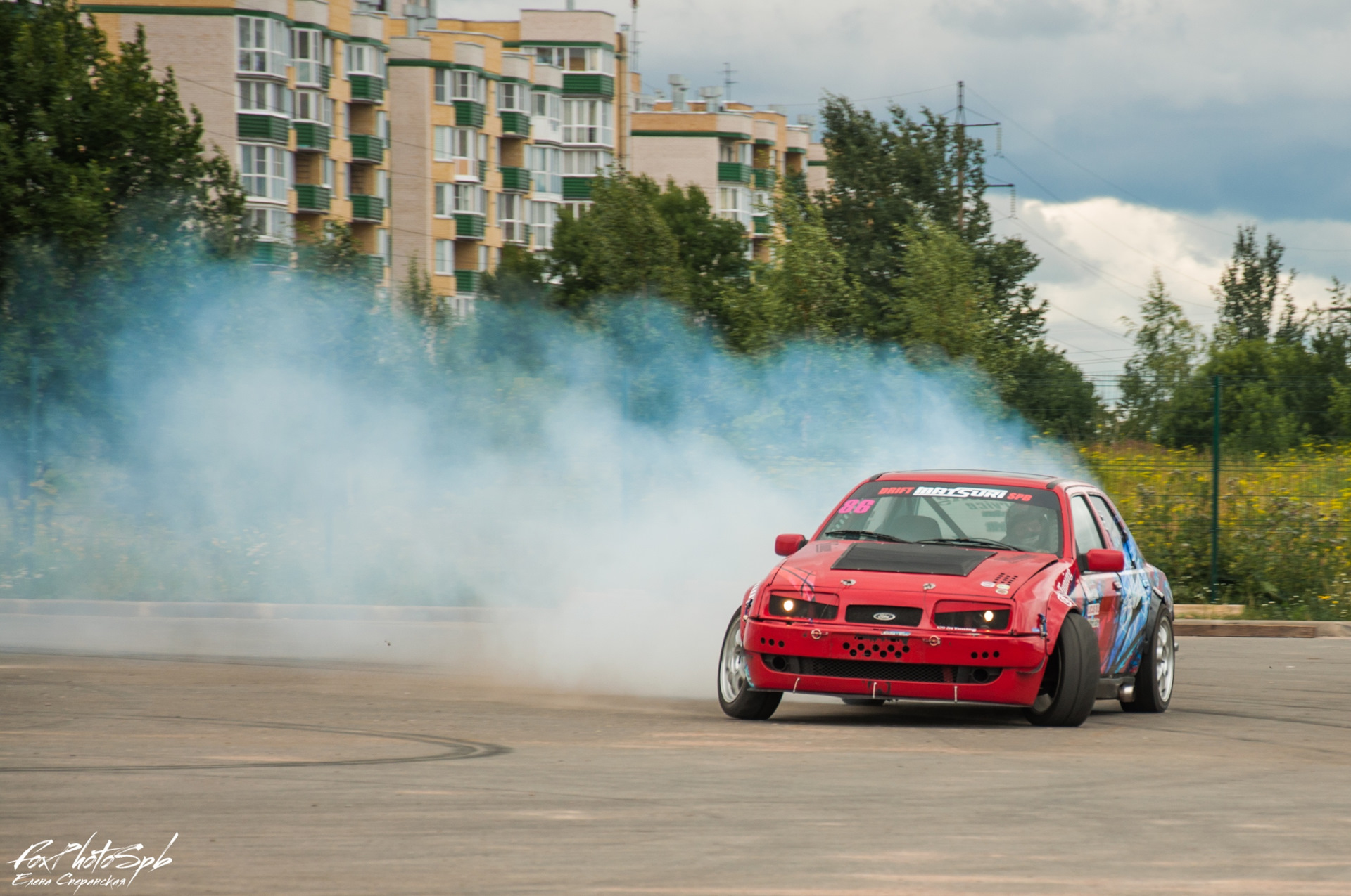 Ford Sierra дрифт