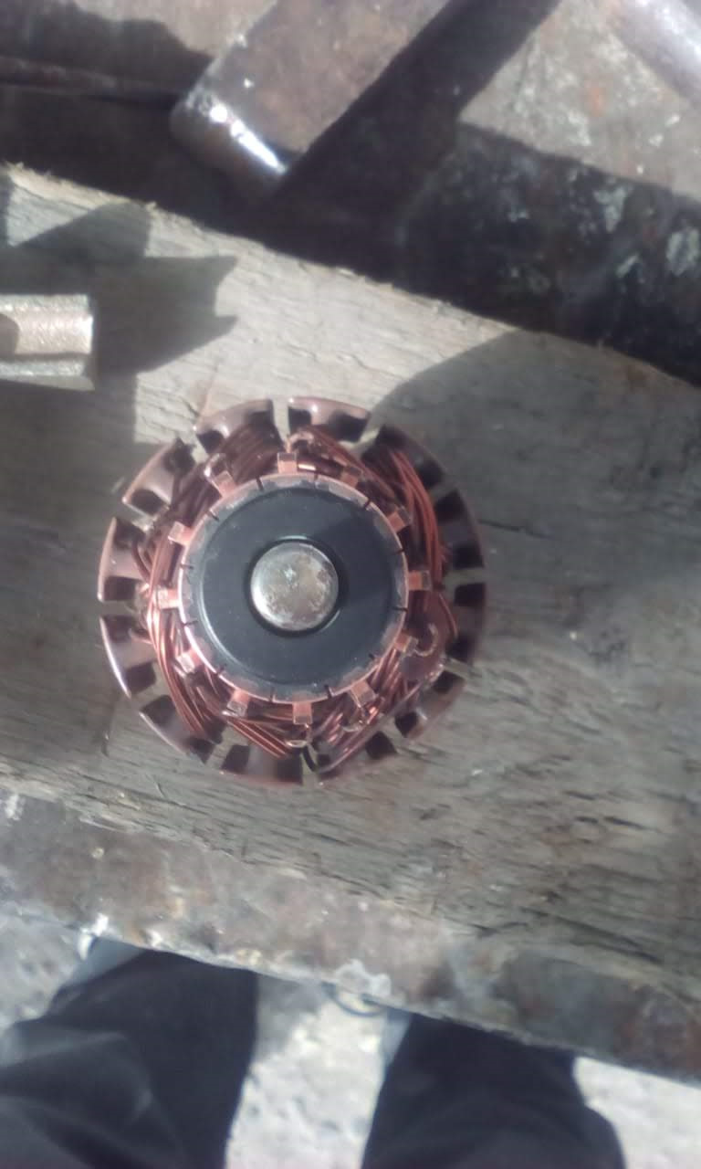 Замена коллектора якоря моторчика печки мазда бонго брауни — DRIVE2