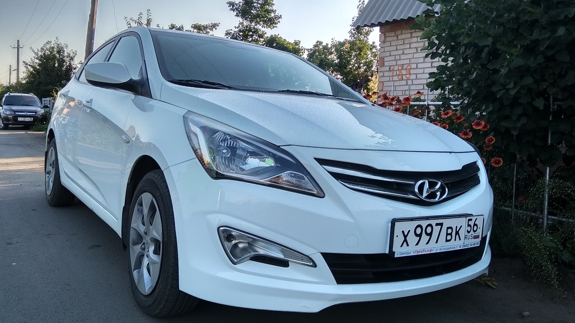 Hyundai Solaris 1.4 бензиновый 2016 | Белоснежка на DRIVE2