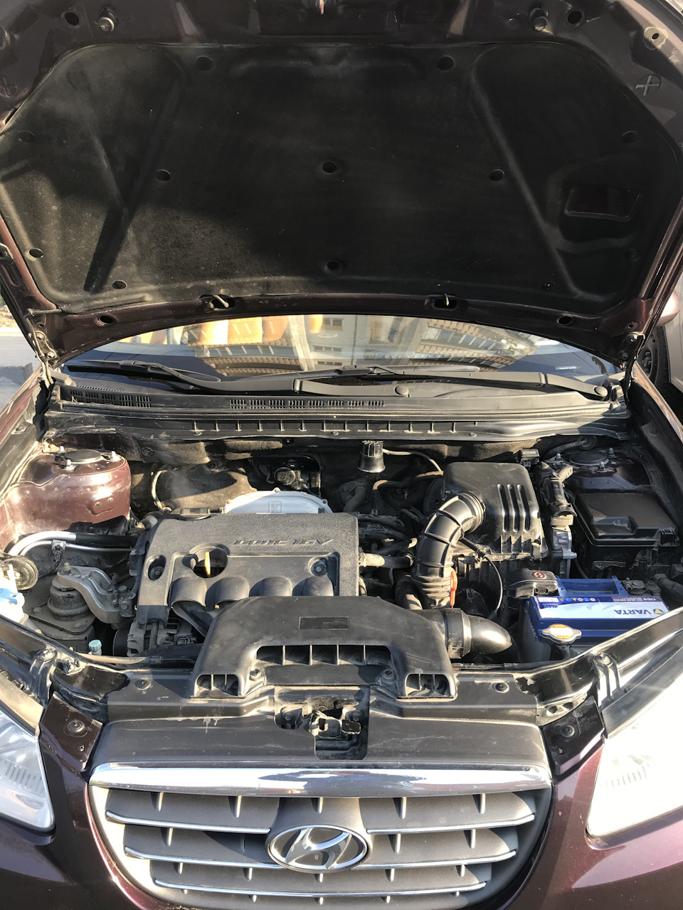 Первое ТО — Hyundai Elantra (4G), 1,6 л, 2007 года | плановое ТО | DRIVE2