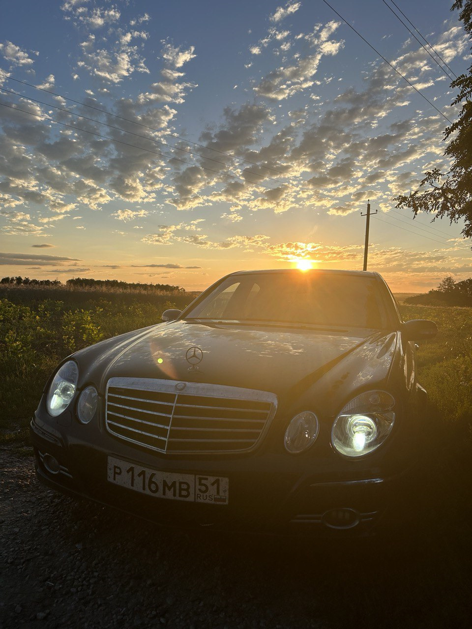 8 500 км. на стучащем M112 и 16 литров масла — Mercedes-Benz E-class  (W211), 3,2 л, 2004 года | путешествие | DRIVE2