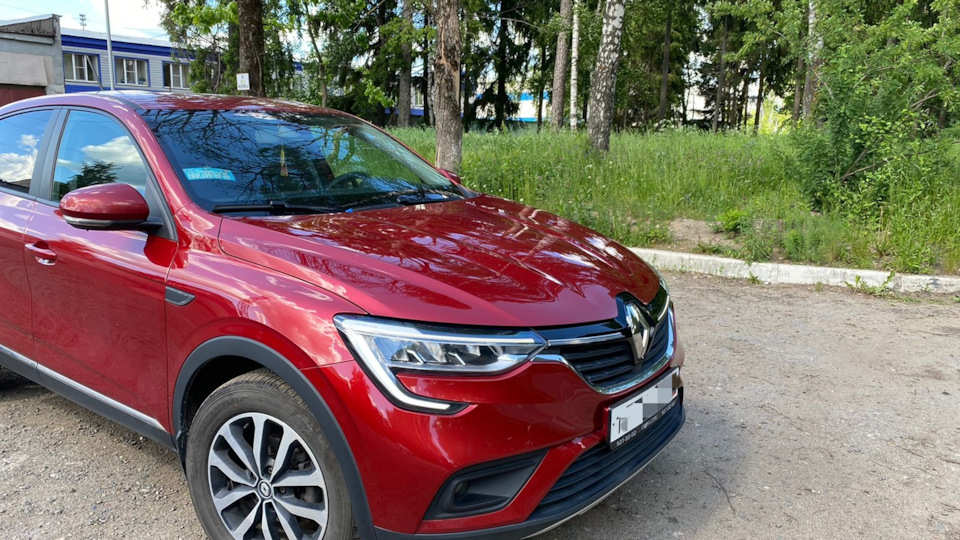 Renault Arkana Краснуха