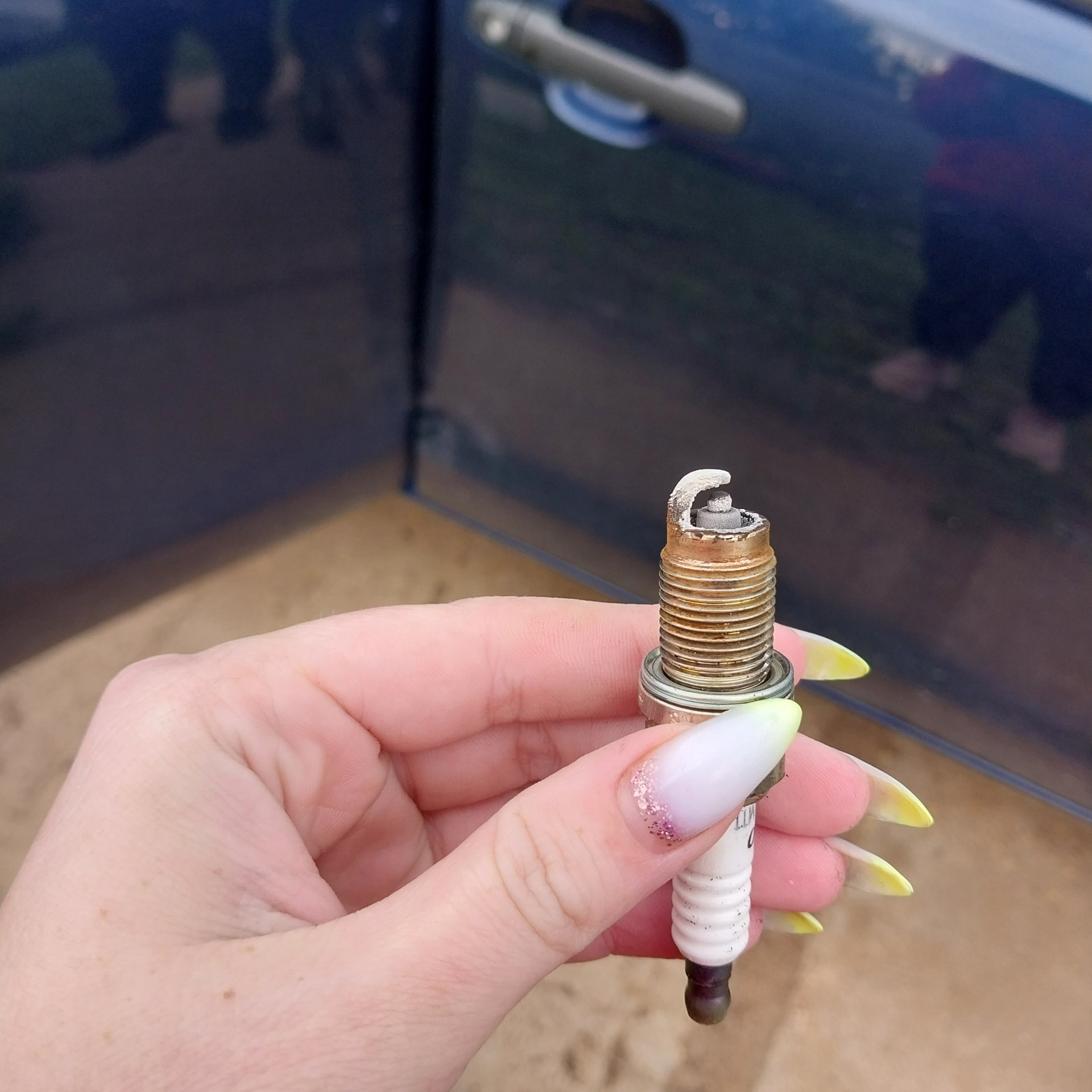 Нагар на свечах — Toyota Matrix (1G), 1,8 л, 2004 года | поломка | DRIVE2