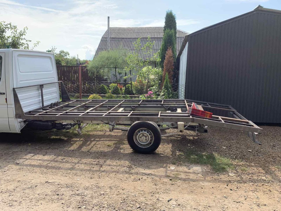 Как я построил себе эвакуатор на базе Мерседес Спринтер 2.7 — Эвакуатор ...