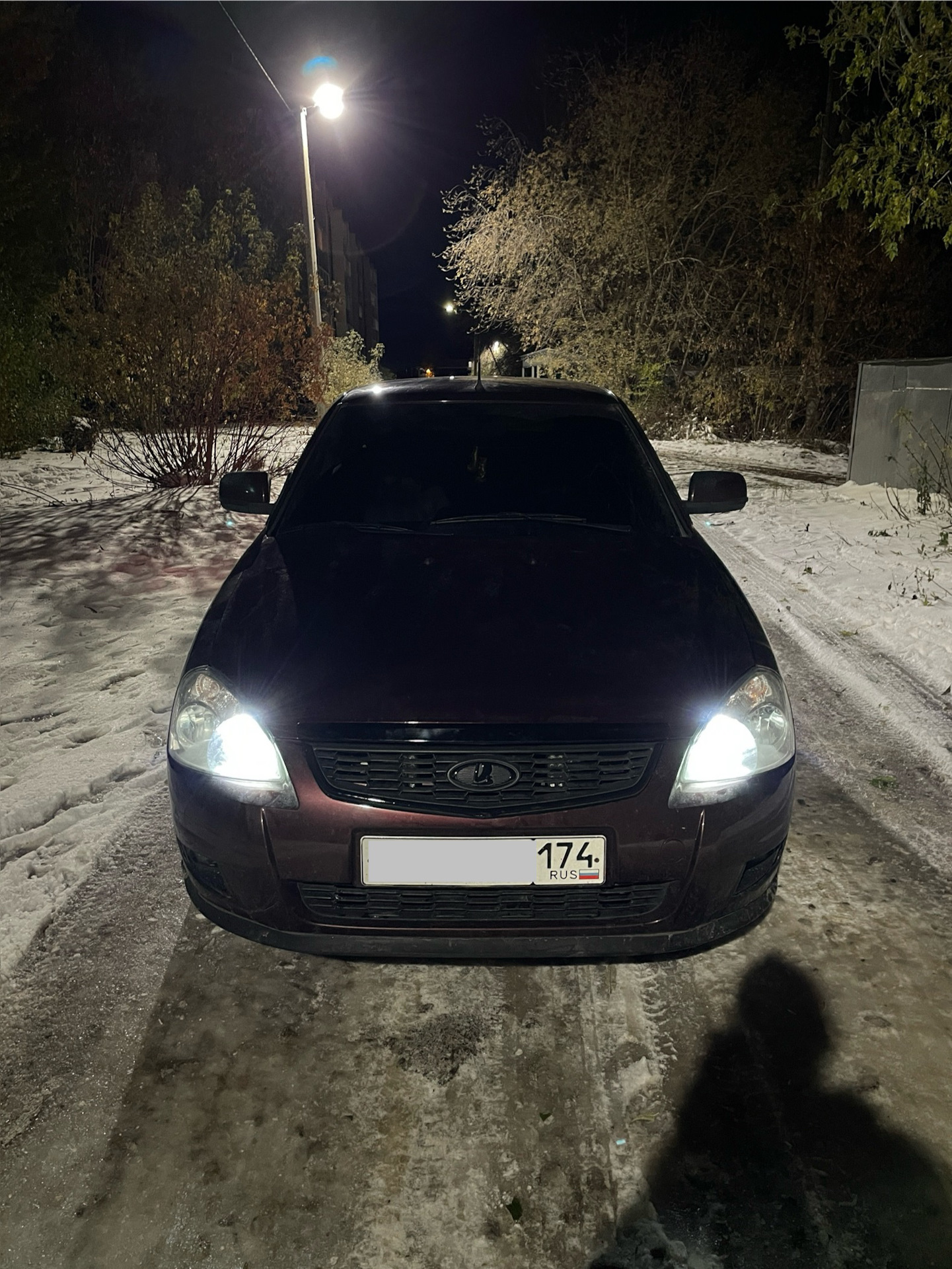 Антихром и переход на зиму — Lada Приора хэтчбек, 1,6 л, 2014 года ...