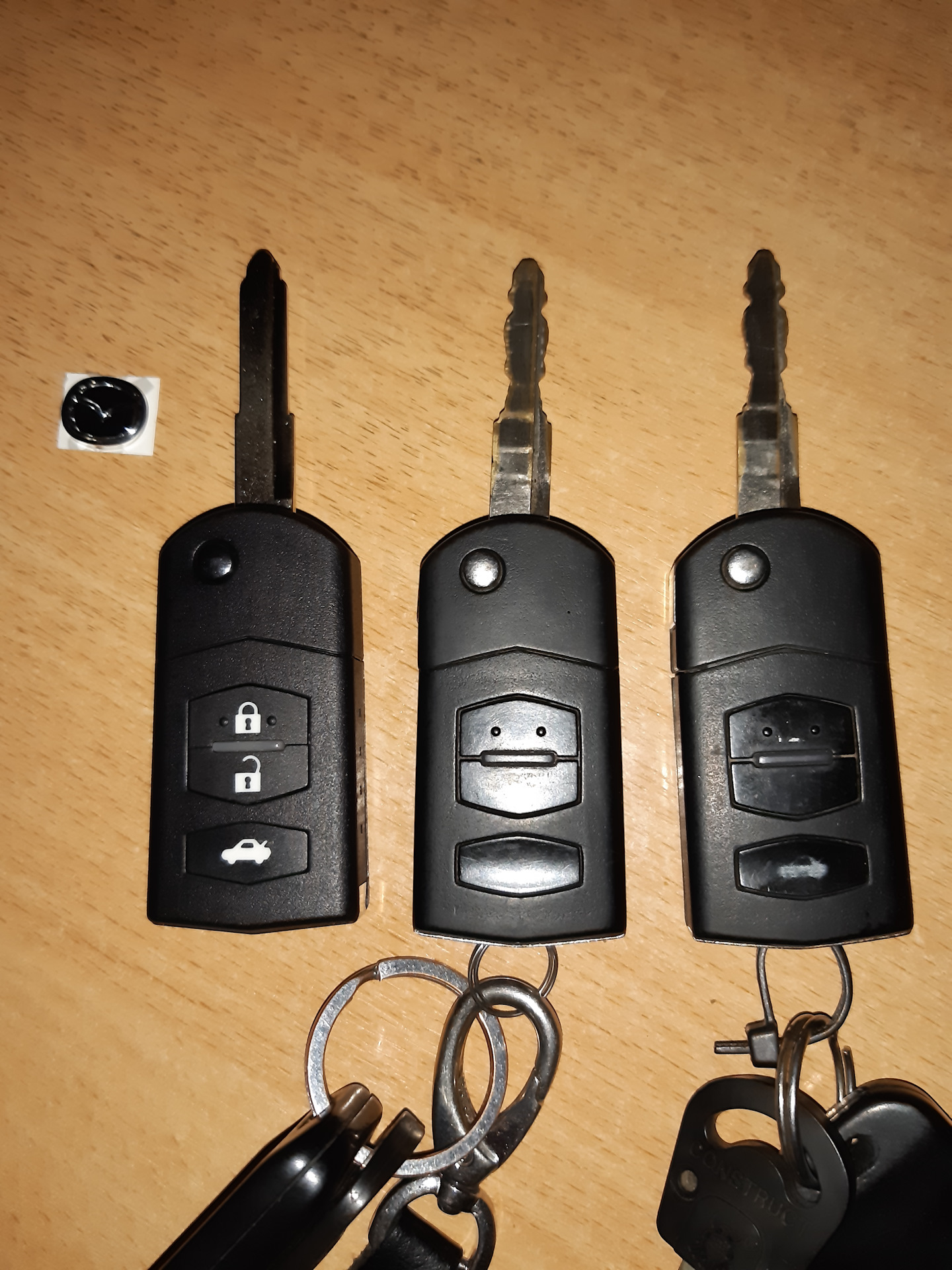 Как разобрать ключ мазда 6 Ключ из поднебесной и привязка ключа - Mazda 6 (2G) GH, 2,5 л, 2007 года электро