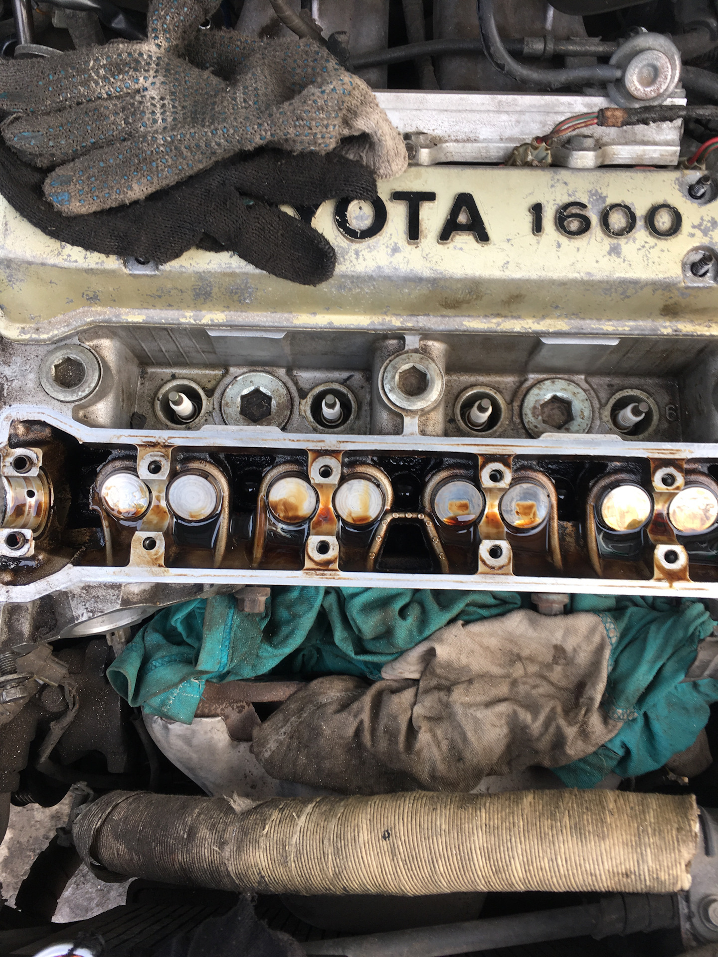 Как разобрать двигатель тойота королла Разбор мотора - Toyota Sprinter (90), 1,6 л, 1987 года своими руками DRIVE2
