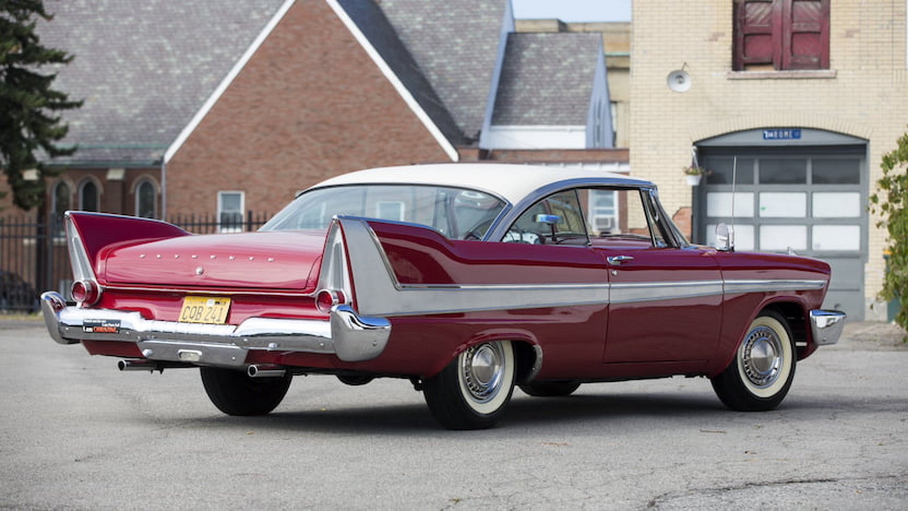 Новости аукционов: Plymouth Fury Christine 1958 года. 