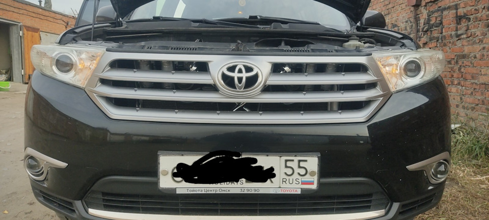 Пневмосигнал — Toyota Highlander (XU40), 3,5 л, 2011 года | своими ...