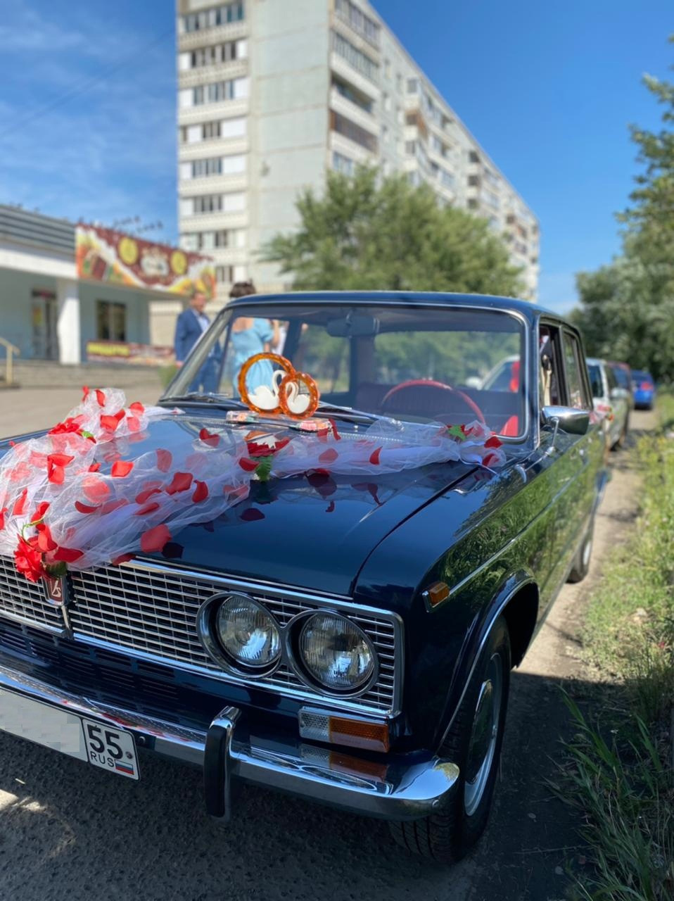 Свадьба! Мой свадебный автомобиль! — Lada 21061, 1,6 л, 1982 года |  фотография | DRIVE2