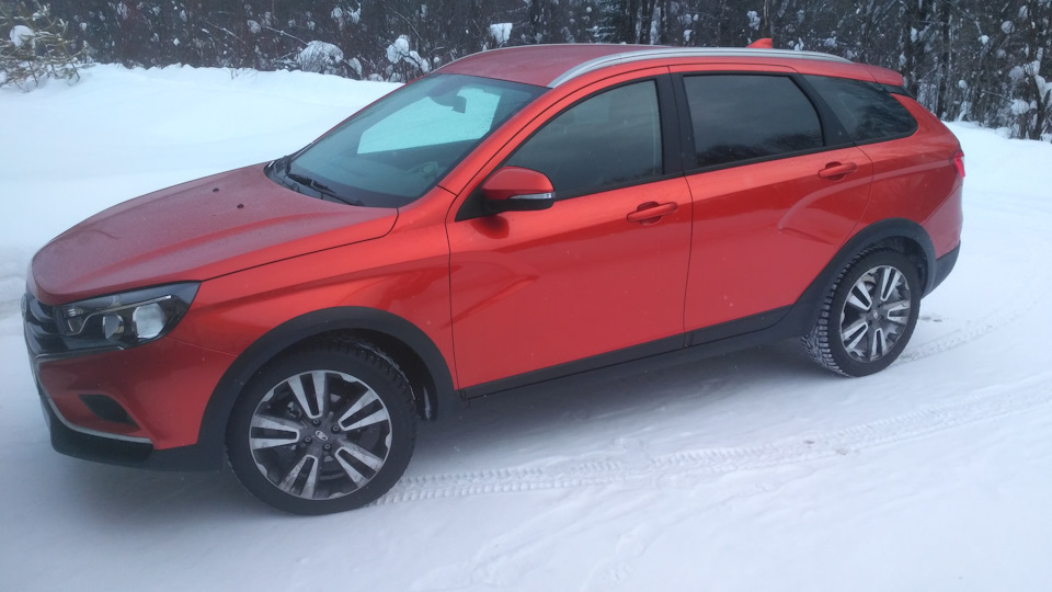 Домкрат — Lada Vesta SW Cross (1G), 1,6 л, 2019 года | аксессуары | DRIVE2